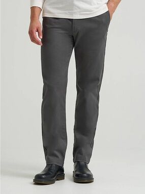 LEE Men’s Regular Straight Workwear Pants - Static Gray - 33x30